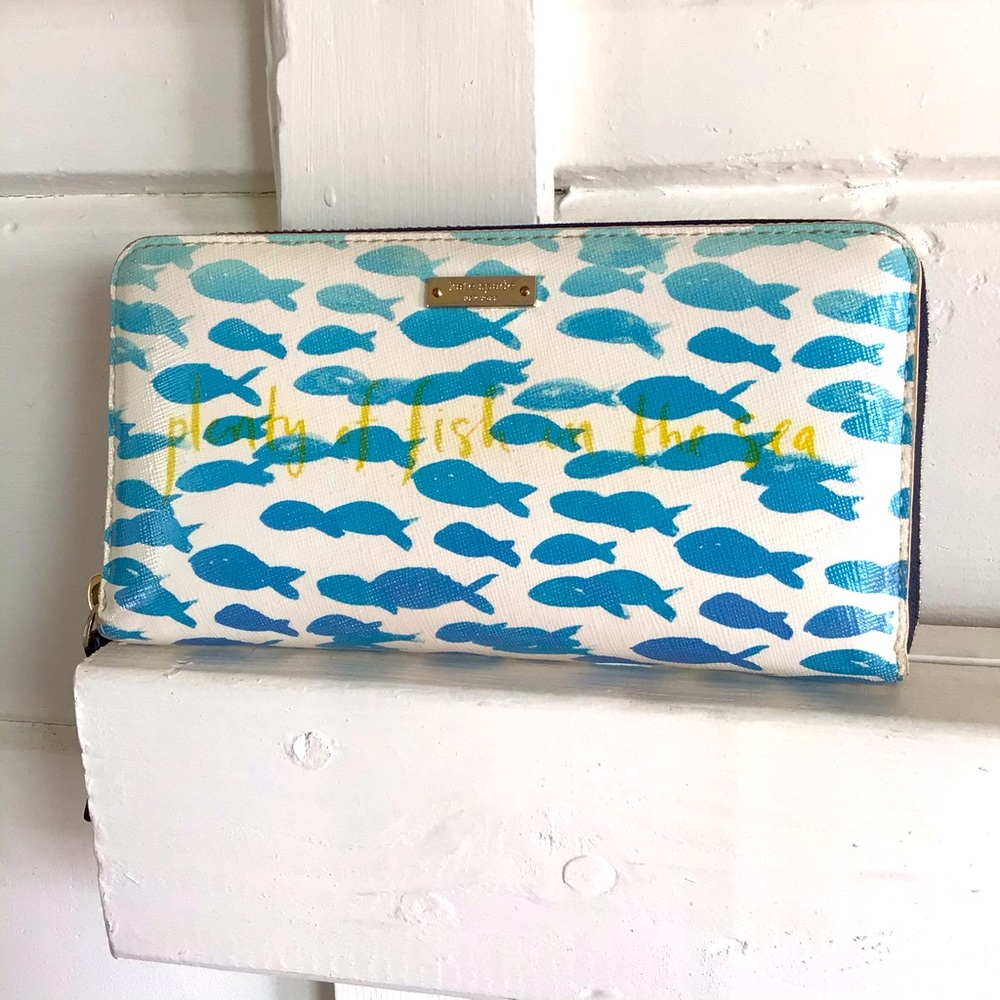 Kate Spade Fish in the Sea Wallet